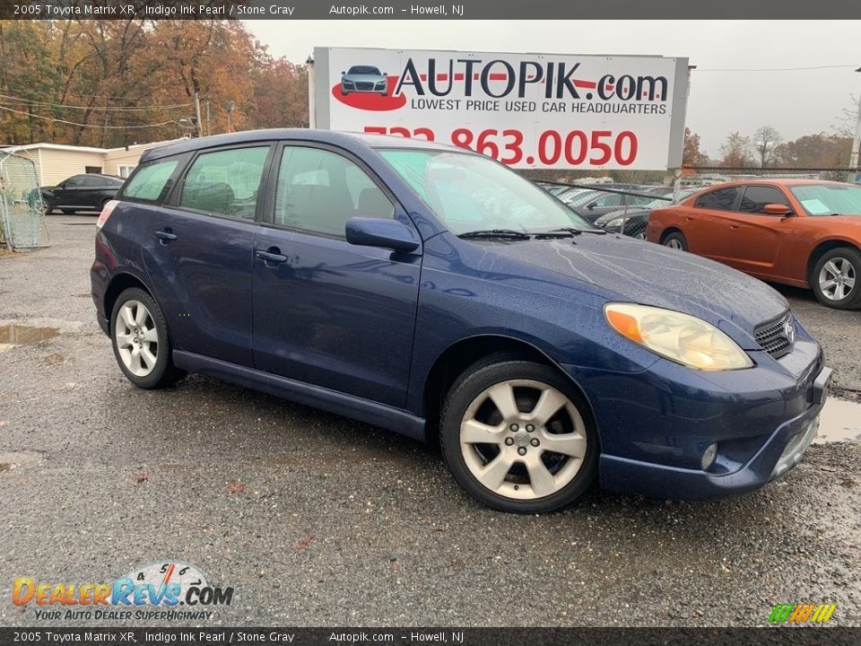 2005 Toyota Matrix XR Indigo Ink Pearl / Stone Gray Photo #1