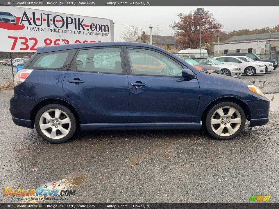 2005 Toyota Matrix XR Indigo Ink Pearl / Stone Gray Photo #2