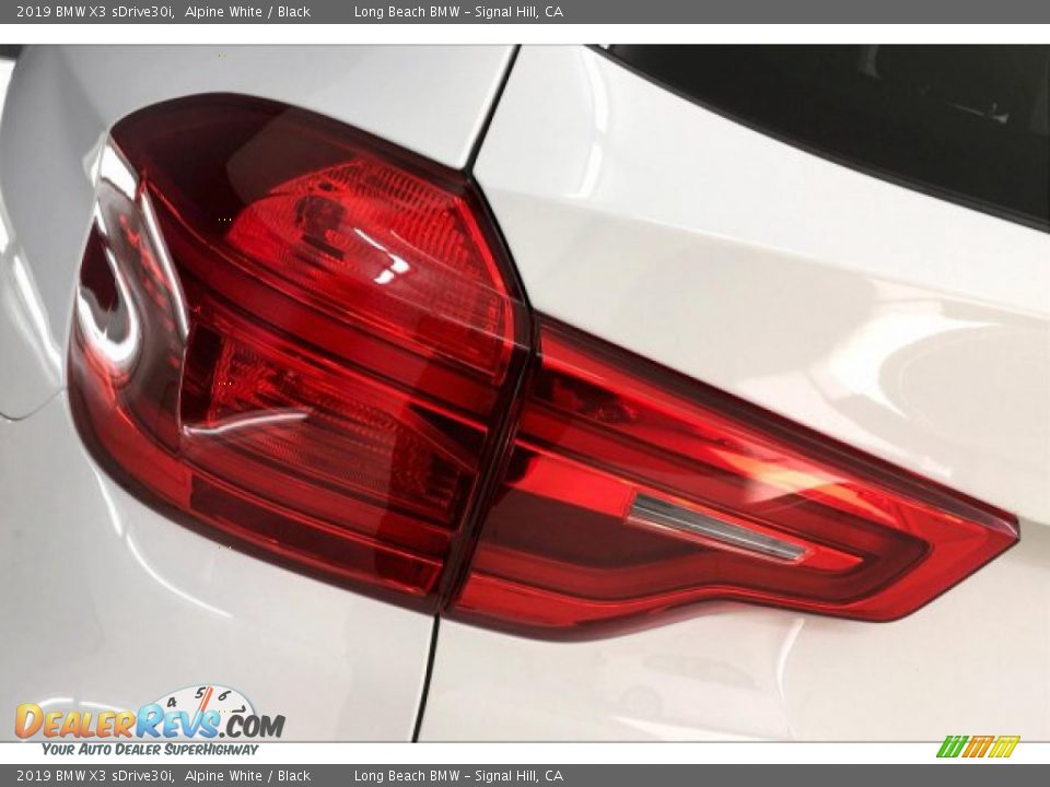 2019 BMW X3 sDrive30i Alpine White / Black Photo #22