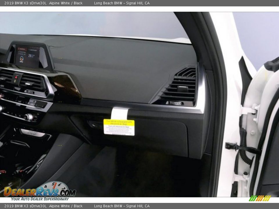 2019 BMW X3 sDrive30i Alpine White / Black Photo #24