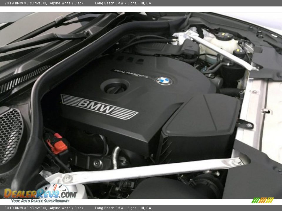 2019 BMW X3 sDrive30i Alpine White / Black Photo #27