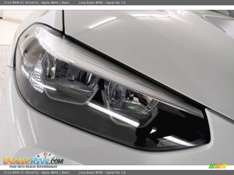 2019 BMW X3 sDrive30i Alpine White / Black Photo #28