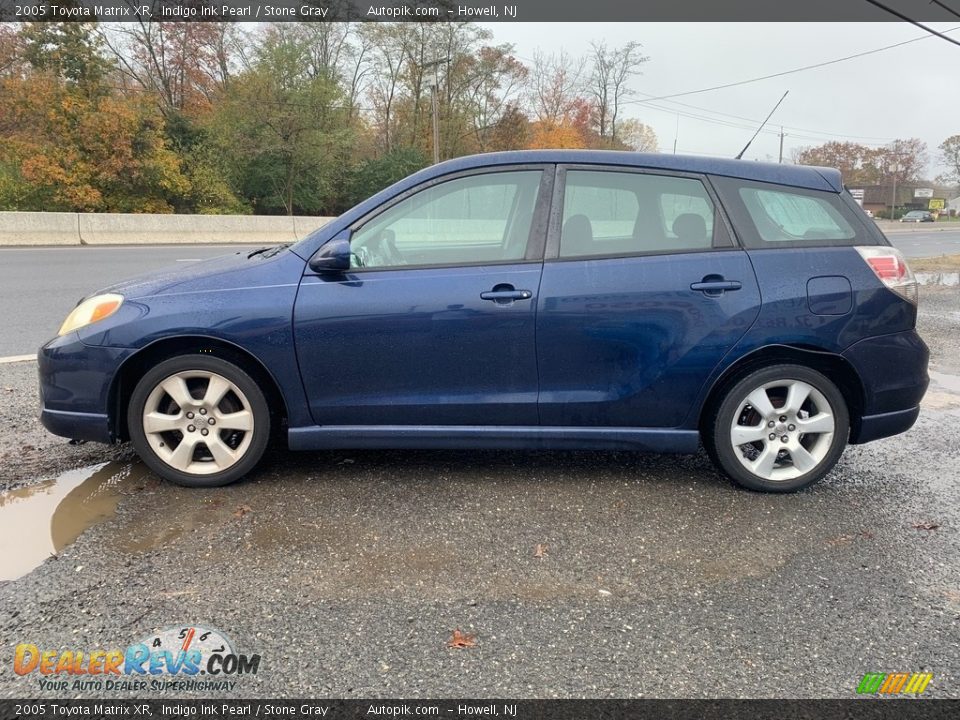 2005 Toyota Matrix XR Indigo Ink Pearl / Stone Gray Photo #6