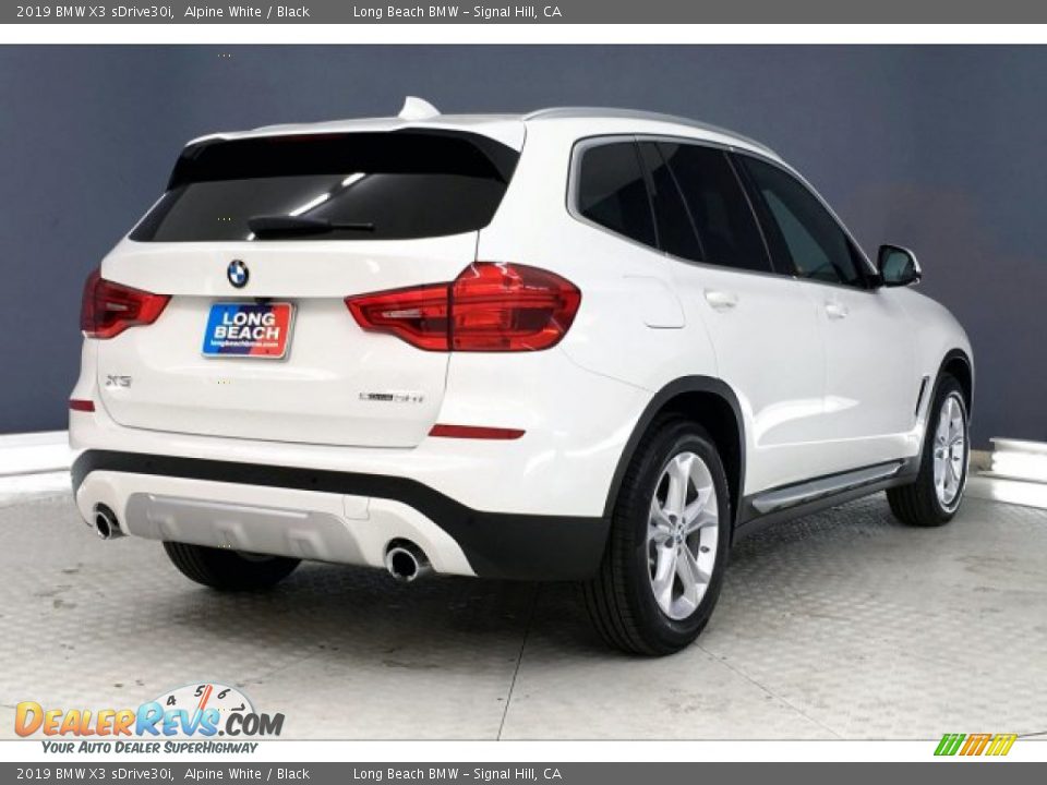 2019 BMW X3 sDrive30i Alpine White / Black Photo #30