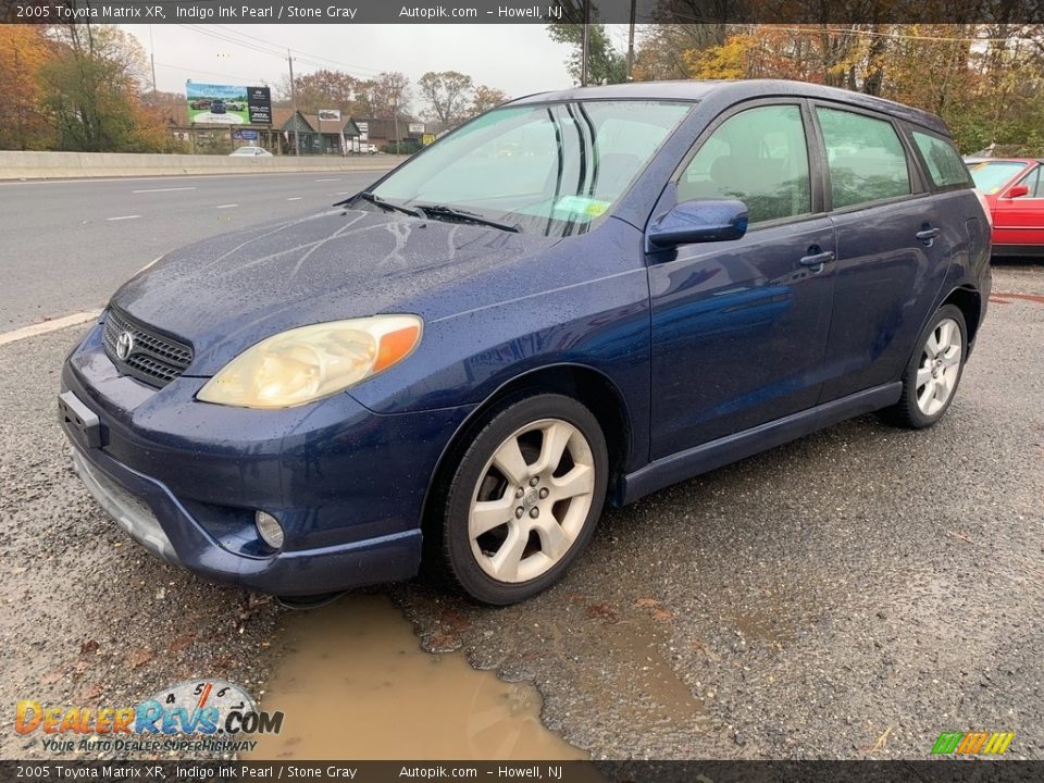 2005 Toyota Matrix XR Indigo Ink Pearl / Stone Gray Photo #7