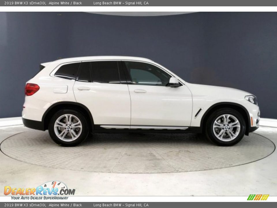 2019 BMW X3 sDrive30i Alpine White / Black Photo #31