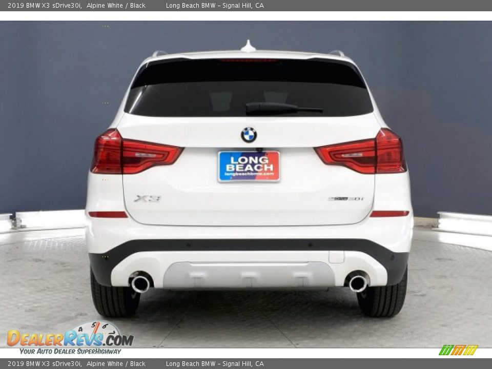 2019 BMW X3 sDrive30i Alpine White / Black Photo #3