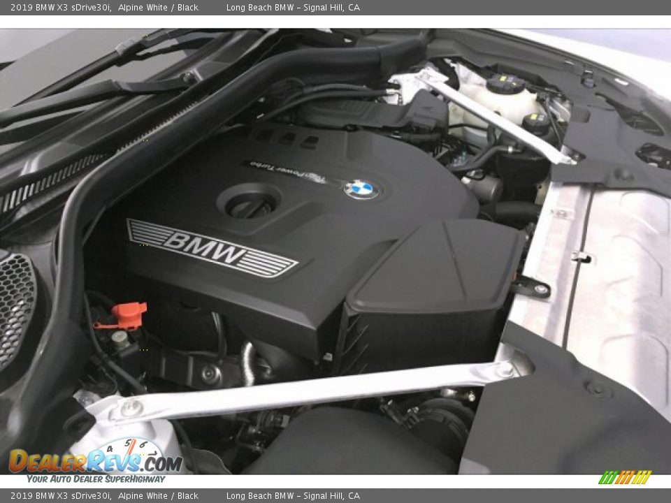 2019 BMW X3 sDrive30i Alpine White / Black Photo #26