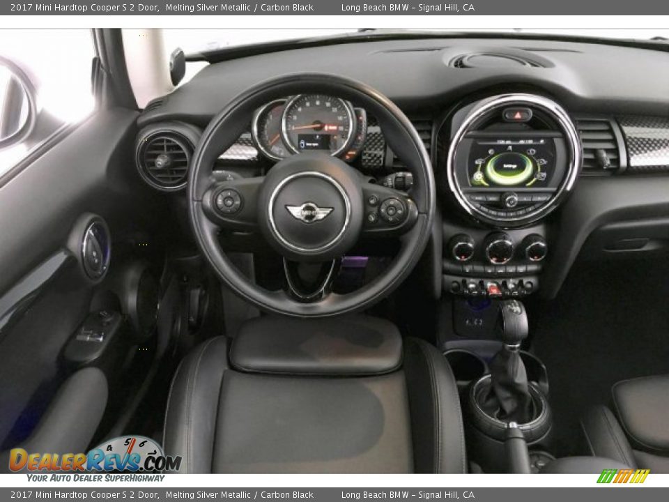 2017 Mini Hardtop Cooper S 2 Door Melting Silver Metallic / Carbon Black Photo #4