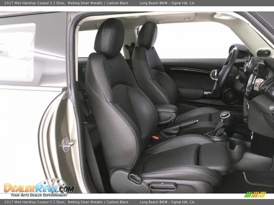 2017 Mini Hardtop Cooper S 2 Door Melting Silver Metallic / Carbon Black Photo #6