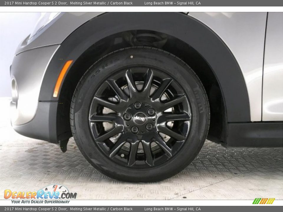 2017 Mini Hardtop Cooper S 2 Door Melting Silver Metallic / Carbon Black Photo #8