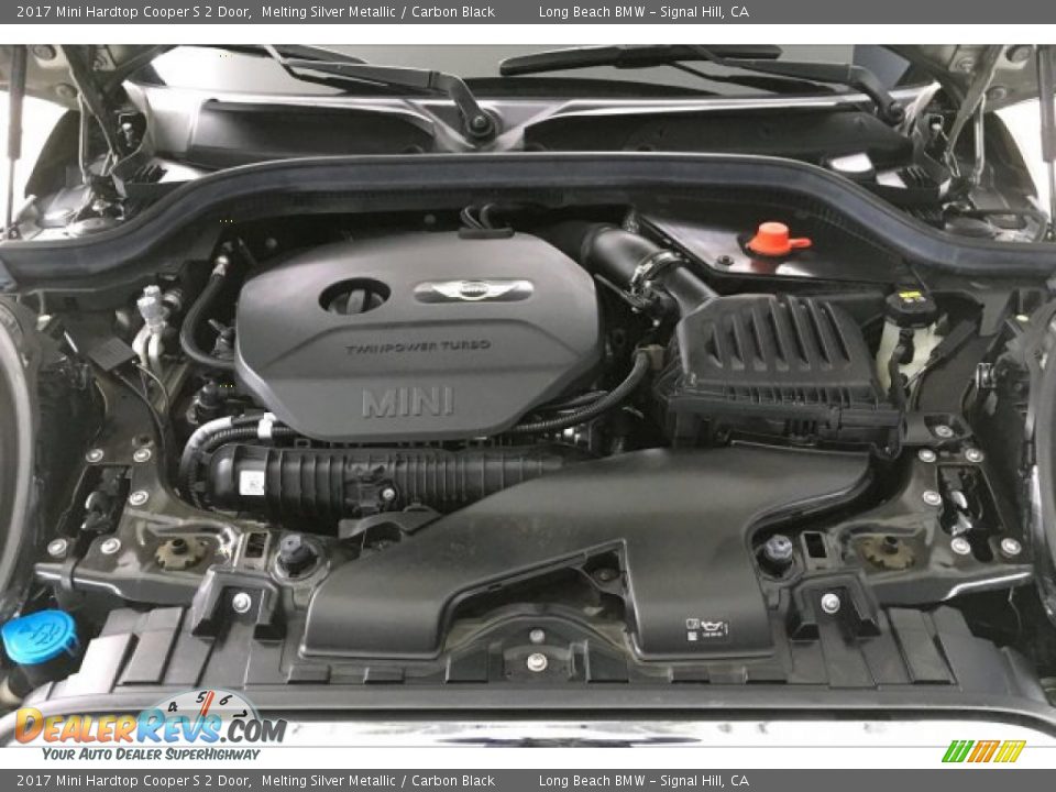 2017 Mini Hardtop Cooper S 2 Door Melting Silver Metallic / Carbon Black Photo #9