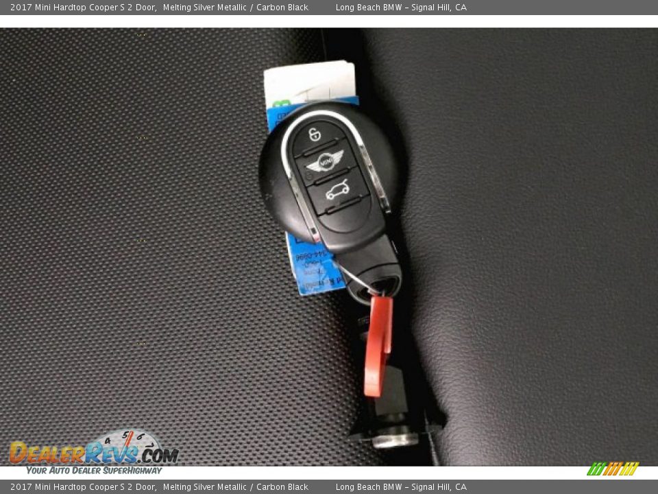 2017 Mini Hardtop Cooper S 2 Door Melting Silver Metallic / Carbon Black Photo #11