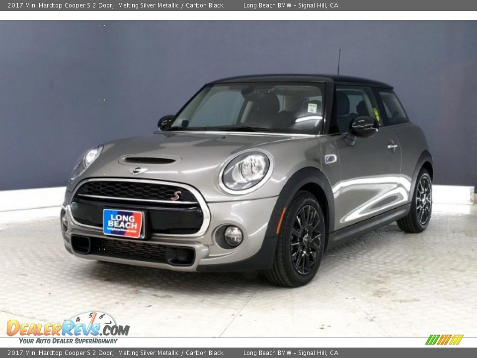 2017 Mini Hardtop Cooper S 2 Door Melting Silver Metallic / Carbon Black Photo #12