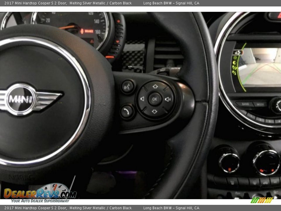 2017 Mini Hardtop Cooper S 2 Door Melting Silver Metallic / Carbon Black Photo #15