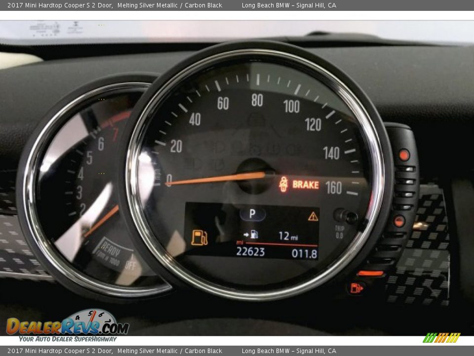 2017 Mini Hardtop Cooper S 2 Door Melting Silver Metallic / Carbon Black Photo #16