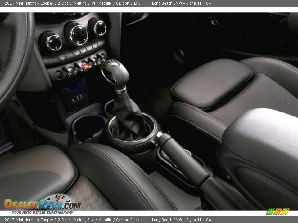 2017 Mini Hardtop Cooper S 2 Door Melting Silver Metallic / Carbon Black Photo #18