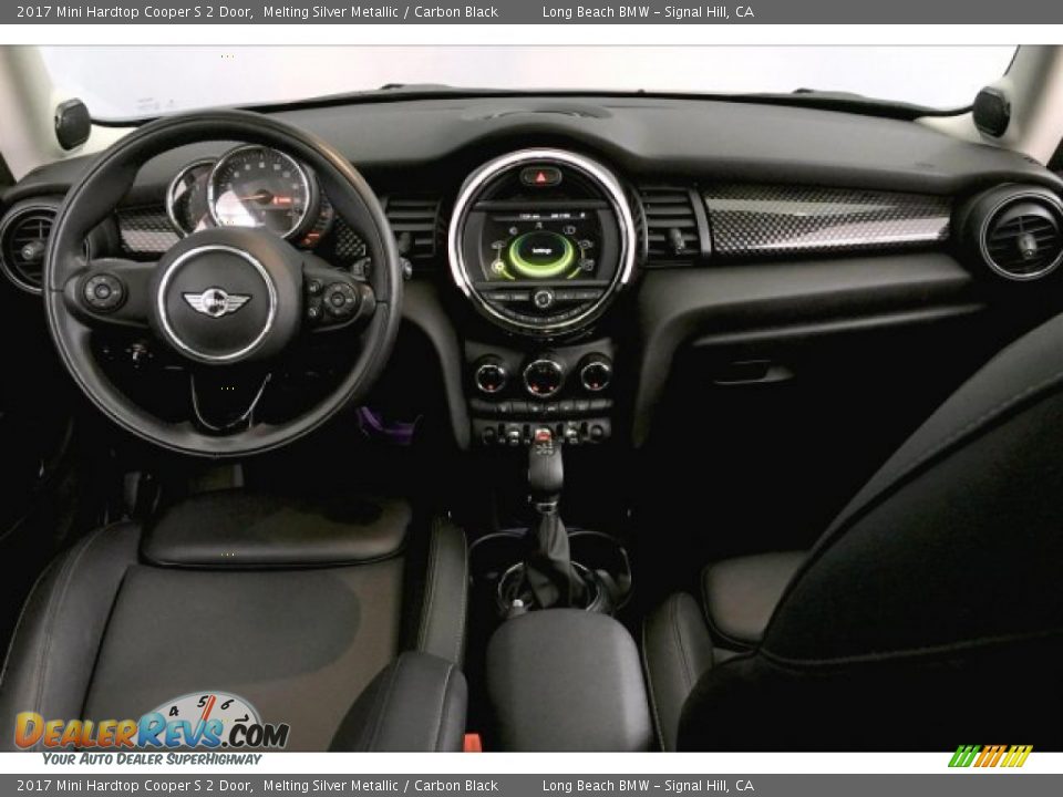 2017 Mini Hardtop Cooper S 2 Door Melting Silver Metallic / Carbon Black Photo #20