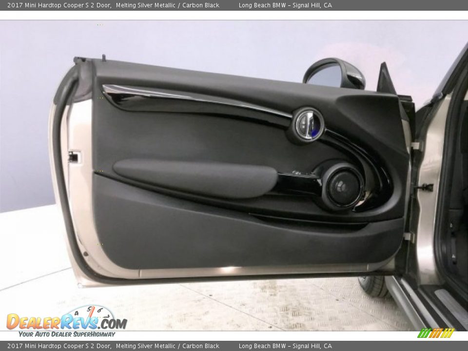 2017 Mini Hardtop Cooper S 2 Door Melting Silver Metallic / Carbon Black Photo #21