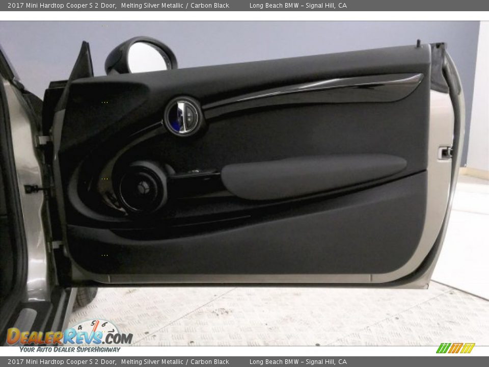 2017 Mini Hardtop Cooper S 2 Door Melting Silver Metallic / Carbon Black Photo #26