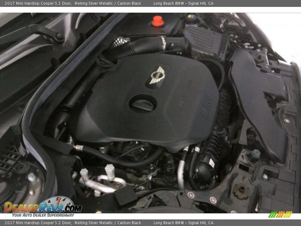 2017 Mini Hardtop Cooper S 2 Door Melting Silver Metallic / Carbon Black Photo #27