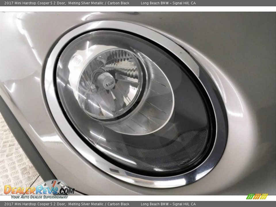 2017 Mini Hardtop Cooper S 2 Door Melting Silver Metallic / Carbon Black Photo #28
