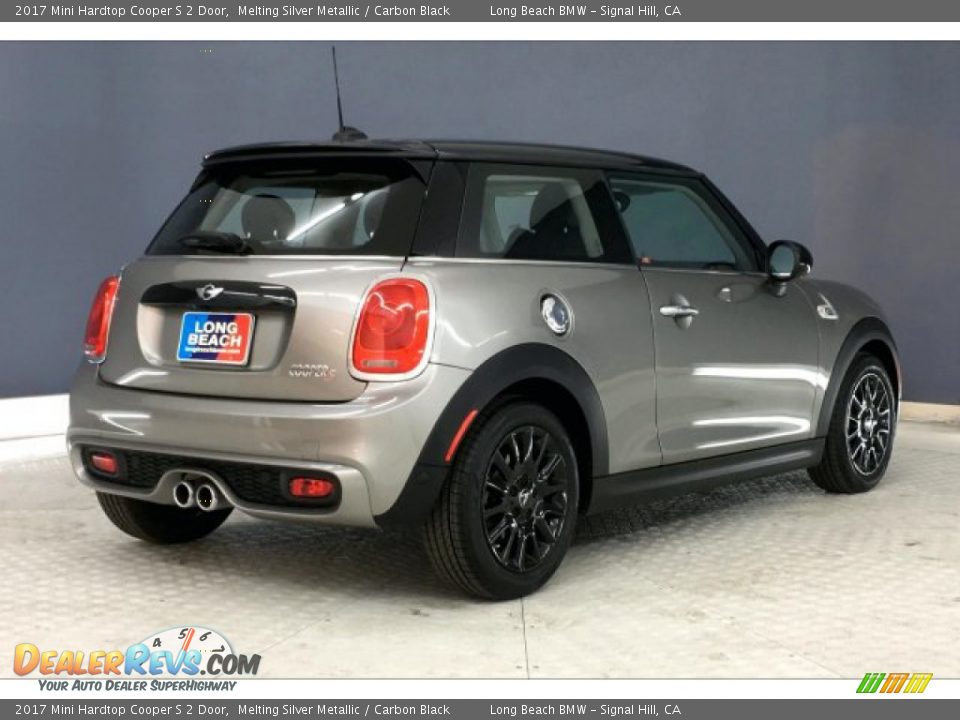 2017 Mini Hardtop Cooper S 2 Door Melting Silver Metallic / Carbon Black Photo #30