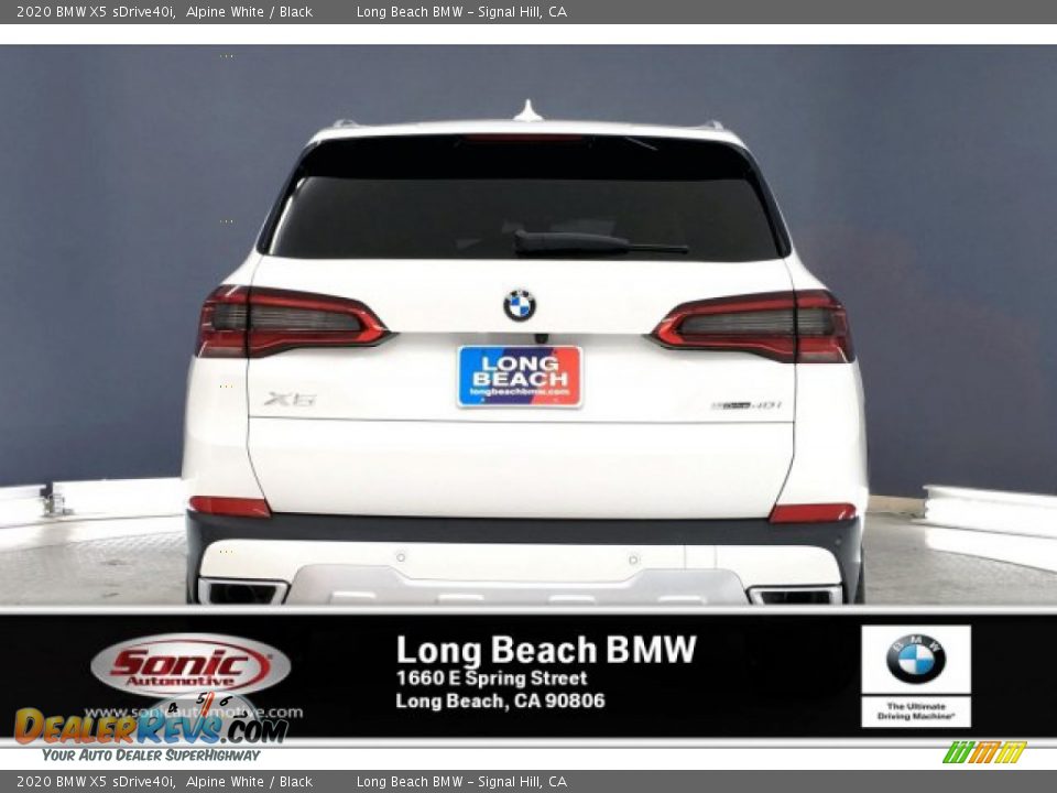 2020 BMW X5 sDrive40i Alpine White / Black Photo #3