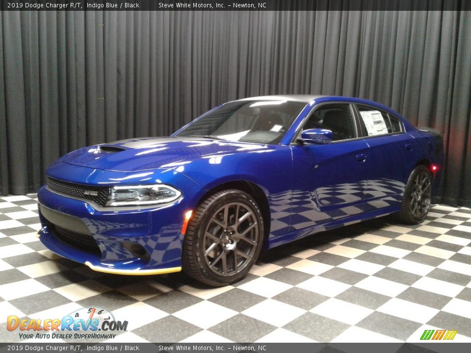 2019 Dodge Charger R/T Indigo Blue / Black Photo #2