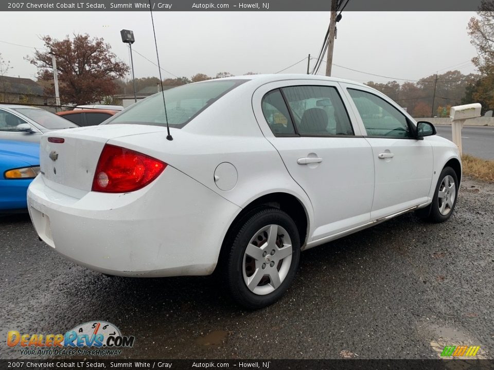 2007 Chevrolet Cobalt LT Sedan Summit White / Gray Photo #3