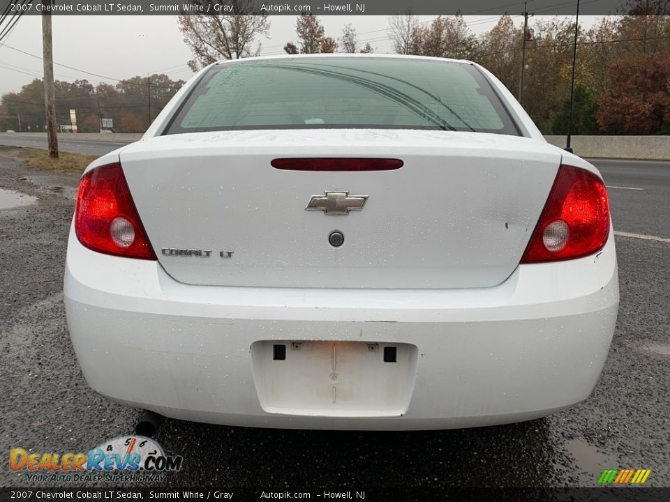 2007 Chevrolet Cobalt LT Sedan Summit White / Gray Photo #4