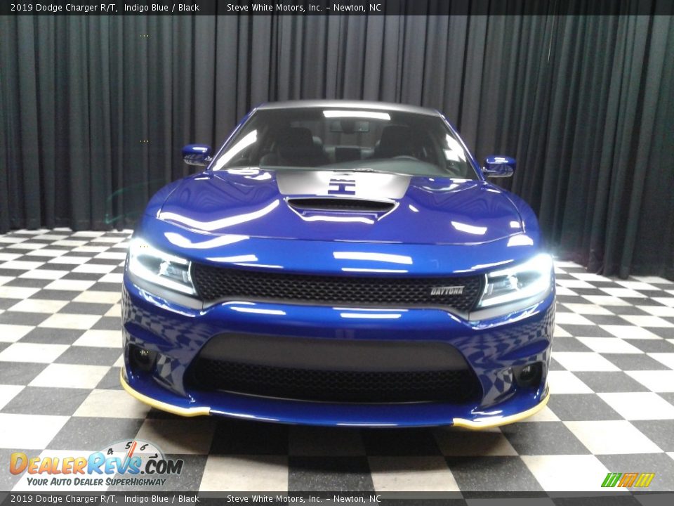 2019 Dodge Charger R/T Indigo Blue / Black Photo #3