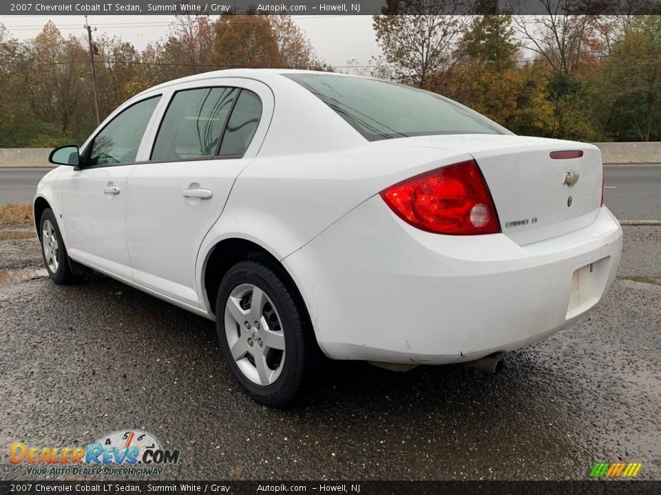 2007 Chevrolet Cobalt LT Sedan Summit White / Gray Photo #5