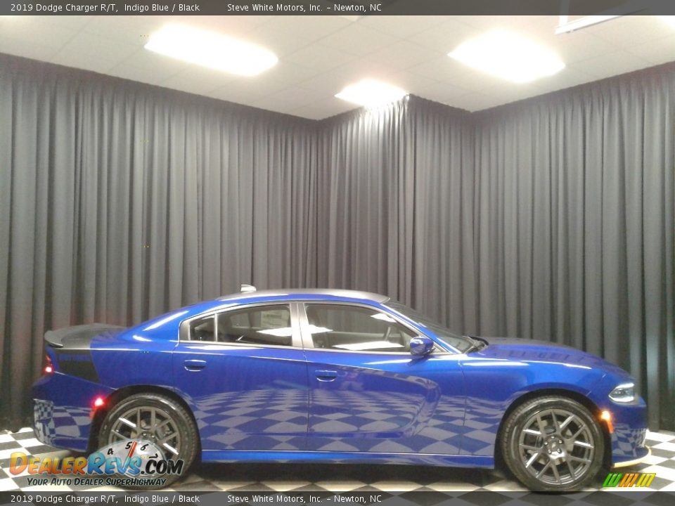 2019 Dodge Charger R/T Indigo Blue / Black Photo #5