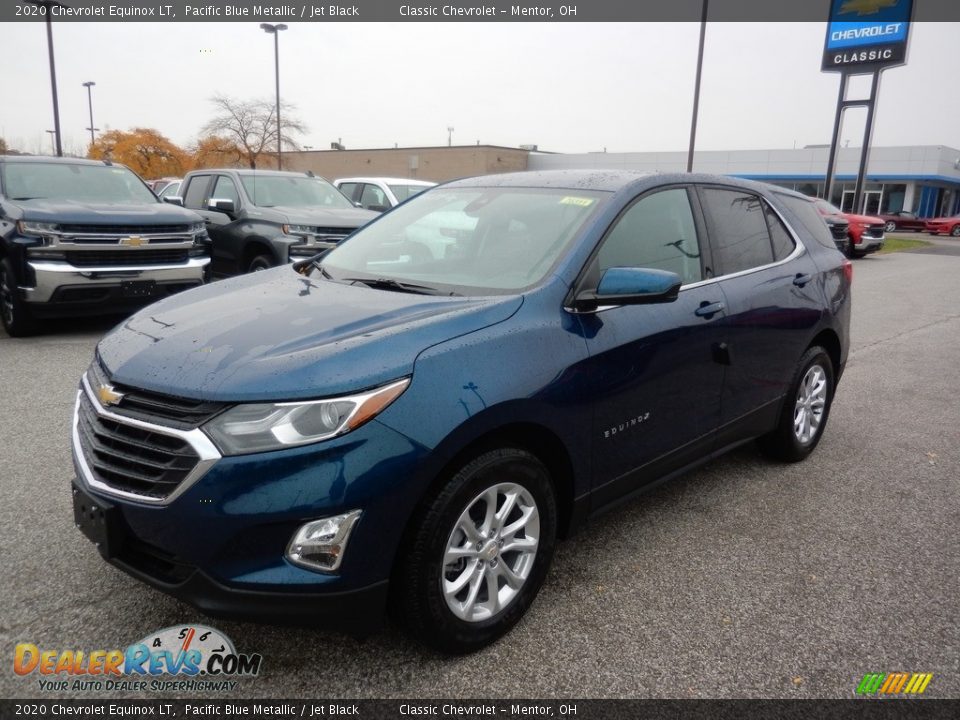 2020 Chevrolet Equinox LT Pacific Blue Metallic / Jet Black Photo #1