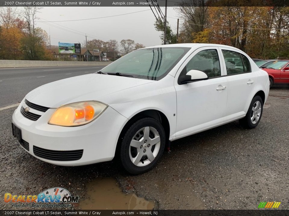 2007 Chevrolet Cobalt LT Sedan Summit White / Gray Photo #7