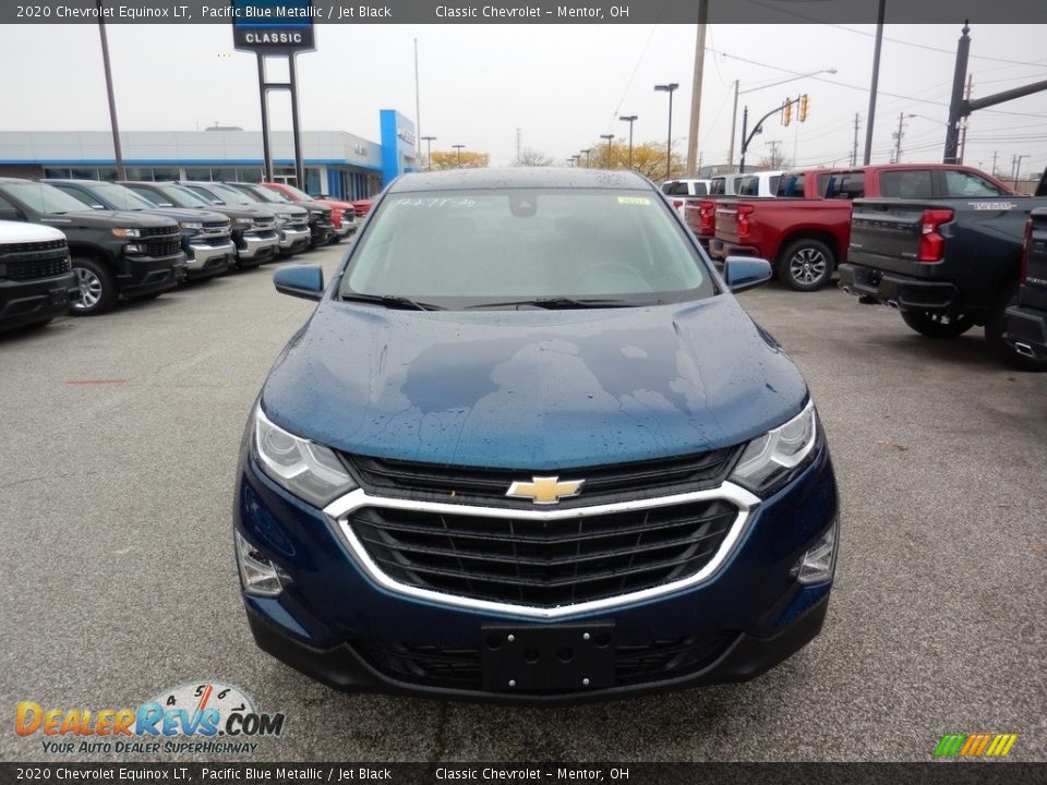 2020 Chevrolet Equinox LT Pacific Blue Metallic / Jet Black Photo #2