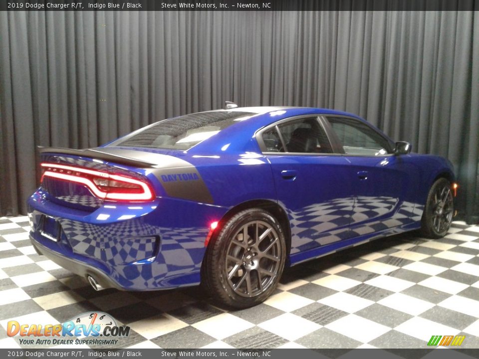 2019 Dodge Charger R/T Indigo Blue / Black Photo #6