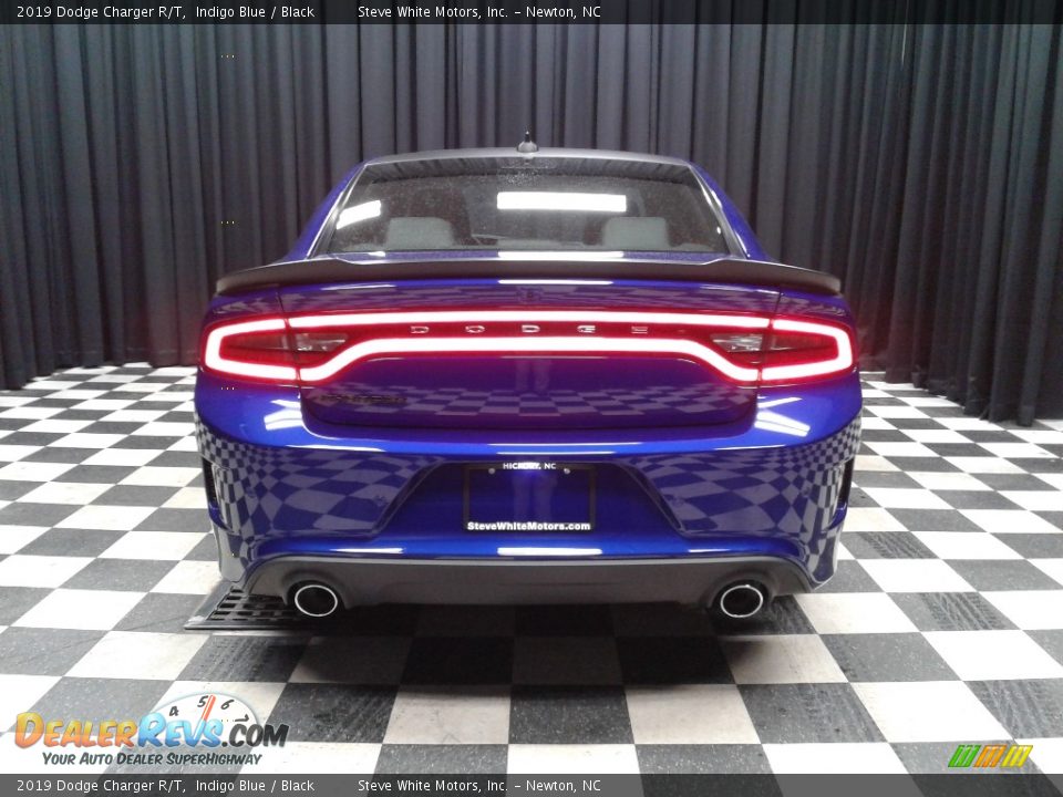 2019 Dodge Charger R/T Indigo Blue / Black Photo #7