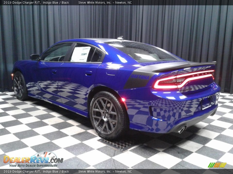 2019 Dodge Charger R/T Indigo Blue / Black Photo #8