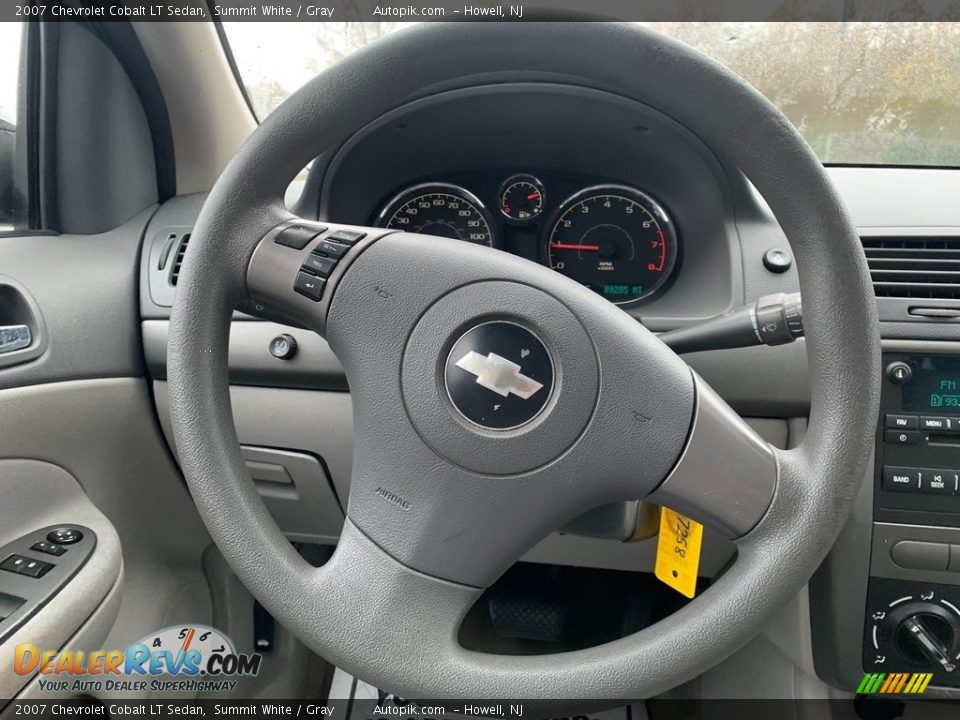 2007 Chevrolet Cobalt LT Sedan Summit White / Gray Photo #16