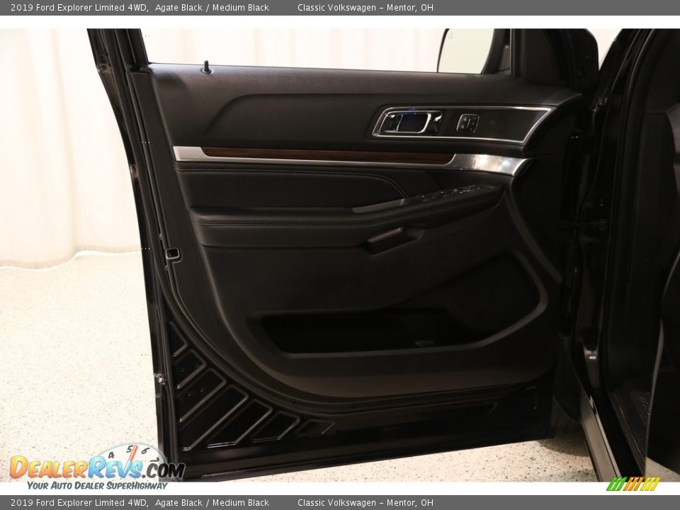 2019 Ford Explorer Limited 4WD Agate Black / Medium Black Photo #5