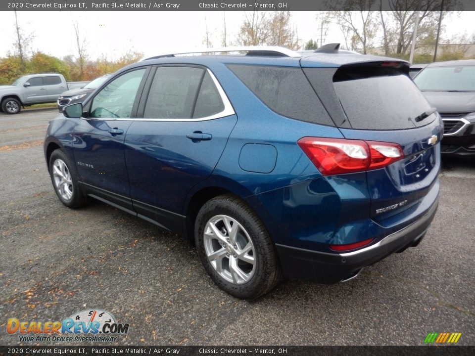 2020 Chevrolet Equinox LT Pacific Blue Metallic / Ash Gray Photo #5