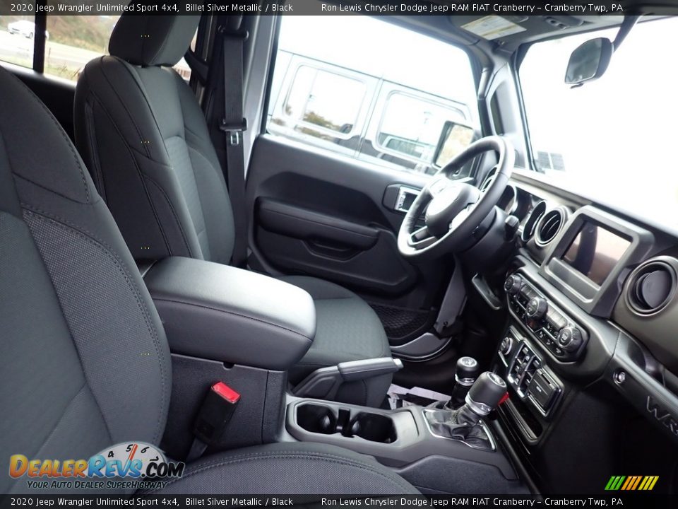 2020 Jeep Wrangler Unlimited Sport 4x4 Billet Silver Metallic / Black Photo #8
