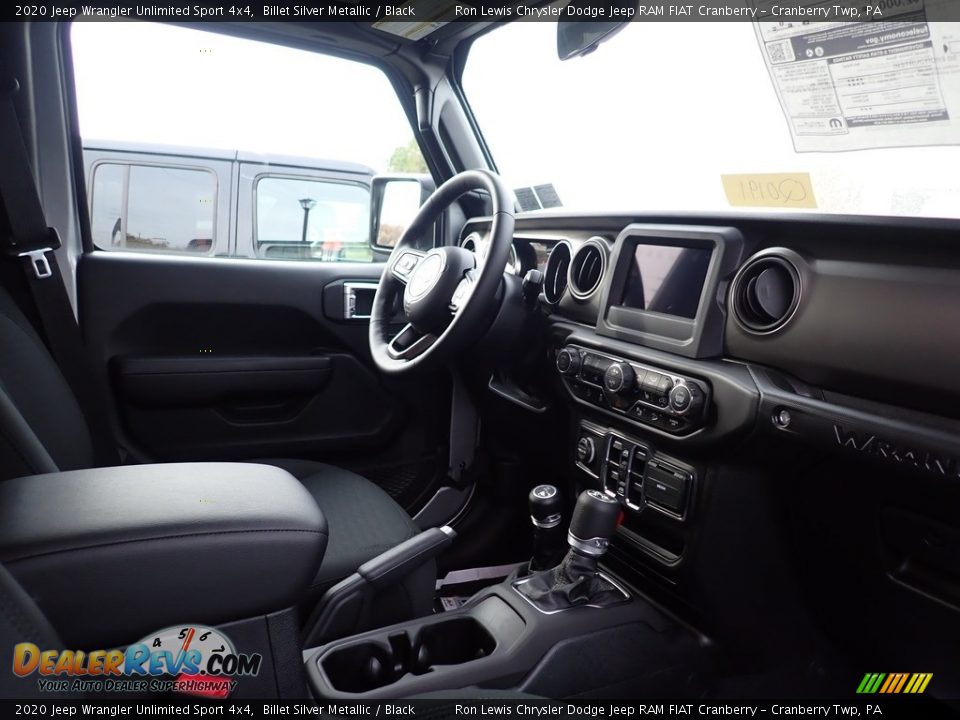 2020 Jeep Wrangler Unlimited Sport 4x4 Billet Silver Metallic / Black Photo #9