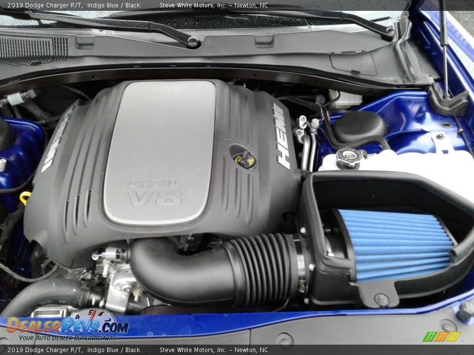 2019 Dodge Charger R/T Indigo Blue / Black Photo #34