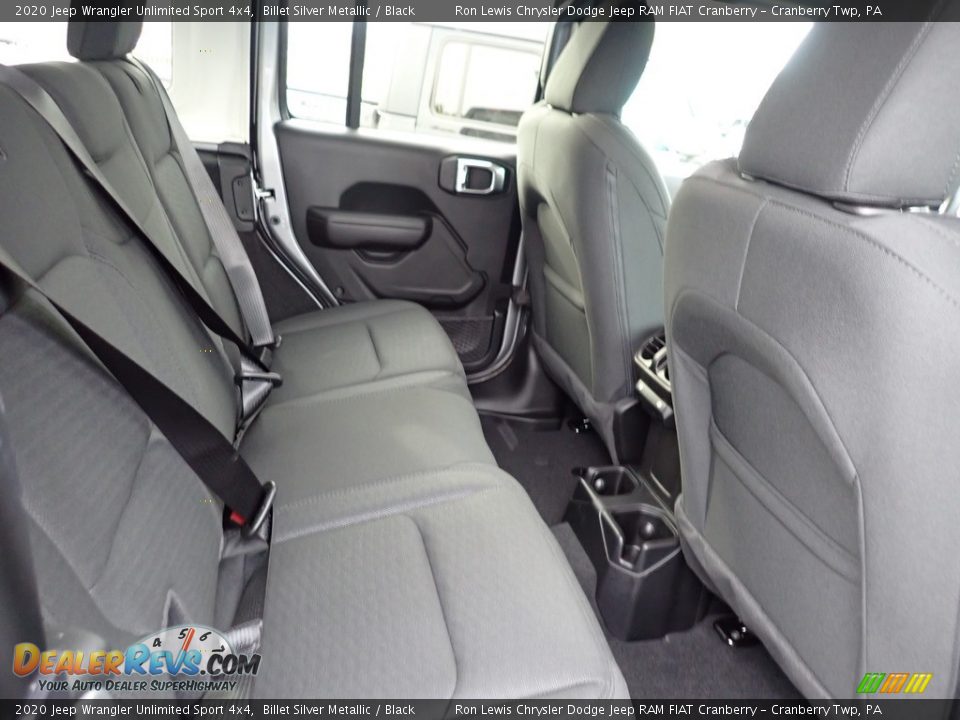 2020 Jeep Wrangler Unlimited Sport 4x4 Billet Silver Metallic / Black Photo #10