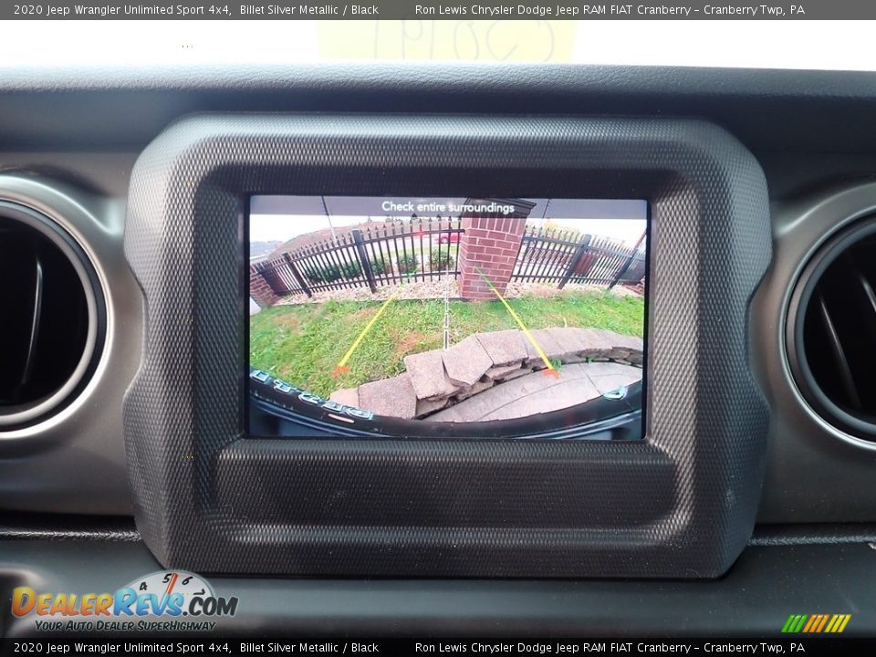 2020 Jeep Wrangler Unlimited Sport 4x4 Billet Silver Metallic / Black Photo #15