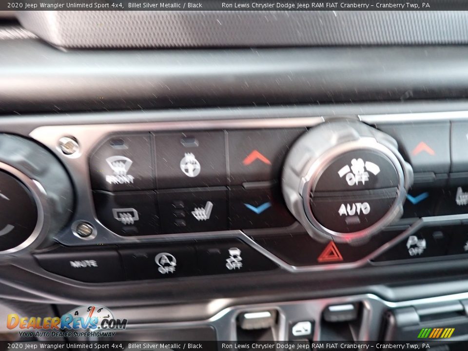 2020 Jeep Wrangler Unlimited Sport 4x4 Billet Silver Metallic / Black Photo #16