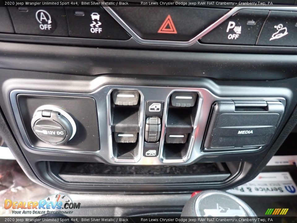 2020 Jeep Wrangler Unlimited Sport 4x4 Billet Silver Metallic / Black Photo #20